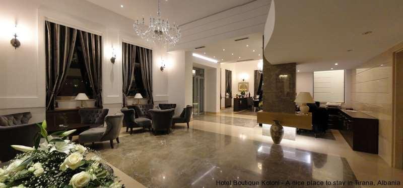 Boutique Hotel Kotoni Tirana Interiør billede